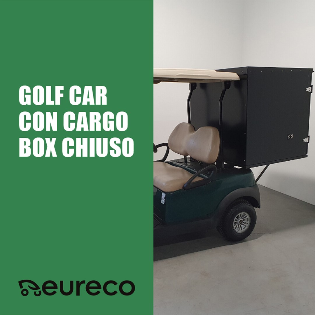 Golf Car con Cargo BOX Chiuso